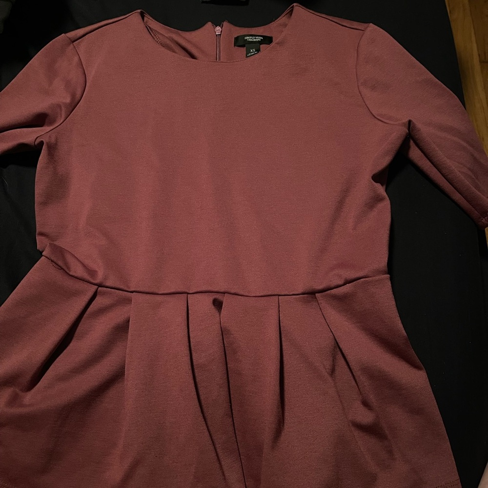 short sleeve dark maeve blouse